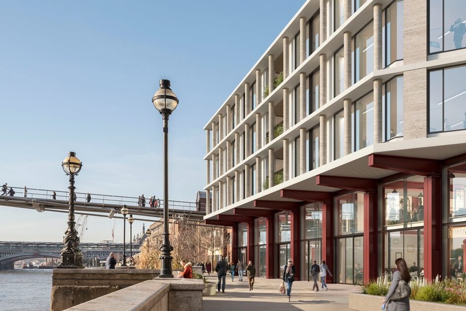 Millennium Bridge House redevelopment project near St Paul’s Cathedral